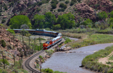 Royal Gorge train in action.