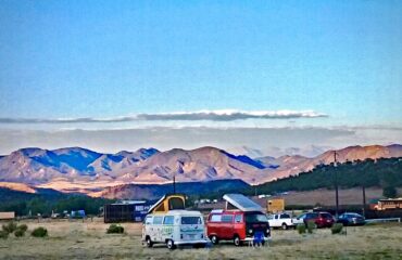 Screenshot VW buses outside on the Royal Gorge